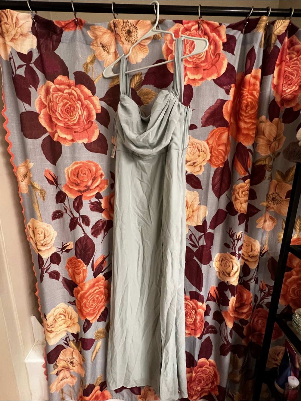 Birdy Grey Mira Convertible Sage Chiffon Bridesmaid Dress (Medium)